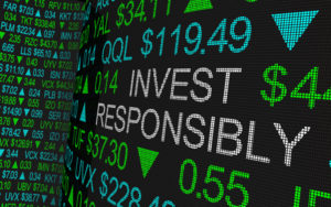 Ethical investing means responsibly investing