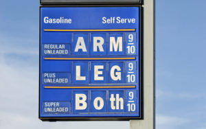 High price of petrol explained