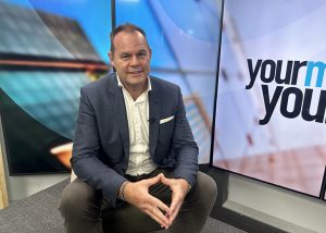 australian investment education founder andrew baxter on the set of your money and your life